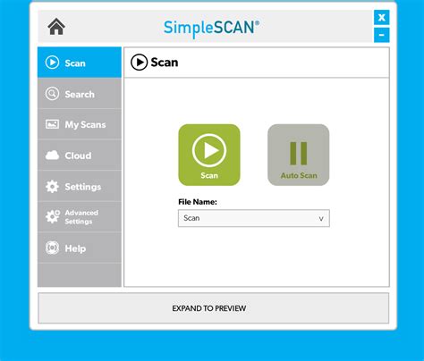 Simple Scan .